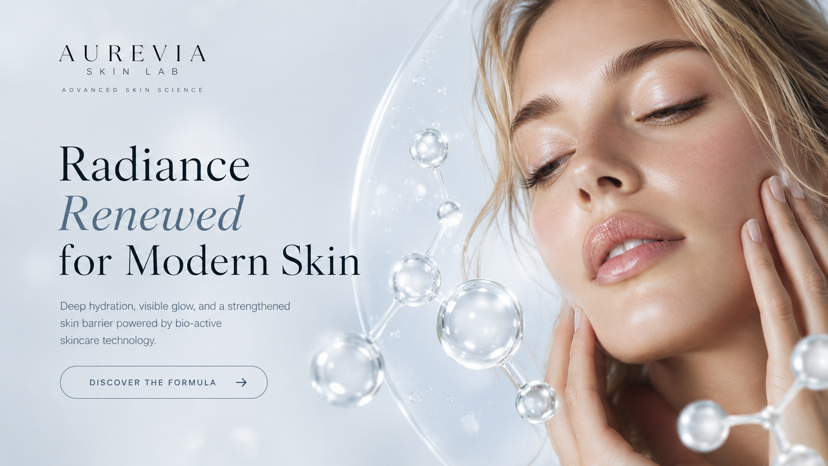 Aurevia — concept website preview